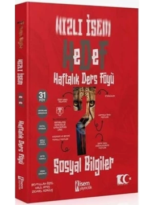 İsem Yayınları 7. Sınıf Sosyal Bilgiler Hızlı İsem Haftalık Ders Föyü