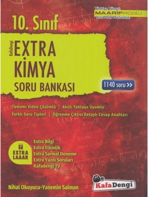 Kafa Dengi Yayınları 10. Sınıf Kimya Extra Soru Bankası