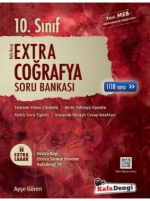 Kafa Dengi Yayınları 10. Sınıf Coğrafya Extra Soru Bankası