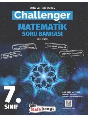 KAFADENGİ 7 SINIF MATEMATİK CHALLENGER SORU BANKASI