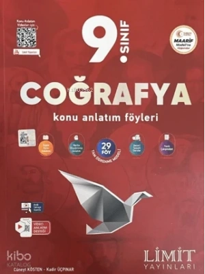 Limit 9. Sınıf Coğrafya Konu Anlatım Föyleri