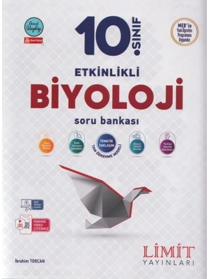 Limit Yayınları 10. Sınıf Biyoloji Etkinlikli Soru Bankası