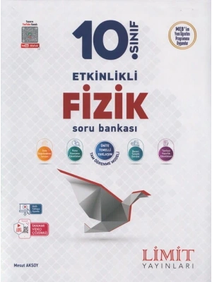 Limit Yayınları 10. Sınıf Fizik Etkinlikli Soru Bankası