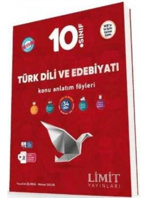 Limit Yayınları 10. Sınıf Türk Dili ve Edebiyatı Konu Anlatım Föyleri