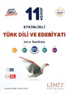 Limit Yayınları 11. Sınıf Türk Dili ve Edebiyatı Etkinlikli Soru Bankası