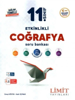 Limit Yayınları 11. Sınıf Coğrafya Etkinlikli Soru Bankası