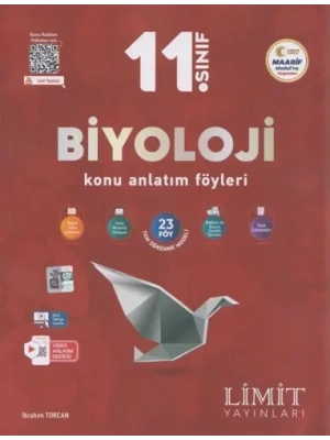 Limit Yayınları 11. Sınıf Biyoloji Konu Anlatım Föyleri