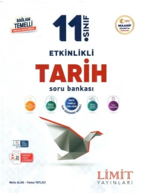Limit Yayınları 11. Sınıf Tarih Etkinlikli Soru Bankası