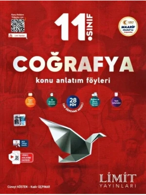 Limit Yayınları 11. Sınıf Coğrafya Konu Anlatım Föyleri