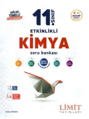 Limit Yayınları 11. Sınıf Kimya Etkinlikli Soru Bankası