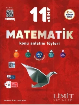 Limit Yayınları 11. Sınıf Matematik Konu Anlatım Föyleri