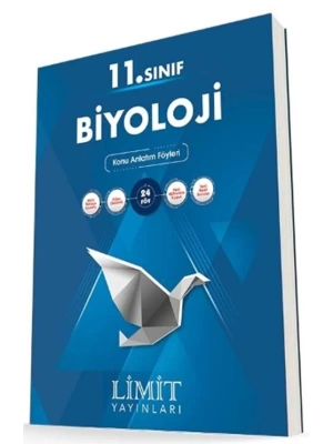 LİMİT YAYINLARI 11 SINIF BİYOLOJİ KONU ANLATIM FÖYLERİ