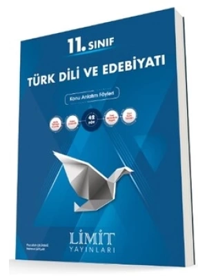 LİMİT YAYINLARI 11 SINIF EDEBİYAT KONU ANLATIM FÖYLERİ