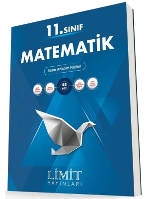 LİMİT YAYINLARI 11 SINIF MATEMATİK KONU ANLATIM FÖYLERİ