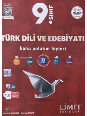 Limit Yayınları 9. Sınıf Türk Dili ve Edebiyatı Konu Anlatım Föyleri