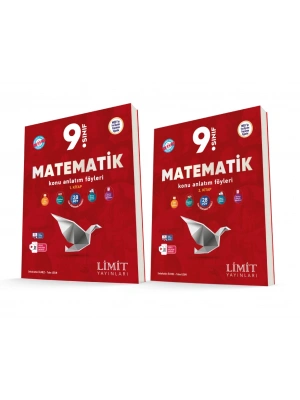 Limit Yayınları 9. Sınıf Matematik Konu Anlatım Föyleri 2. Kitap