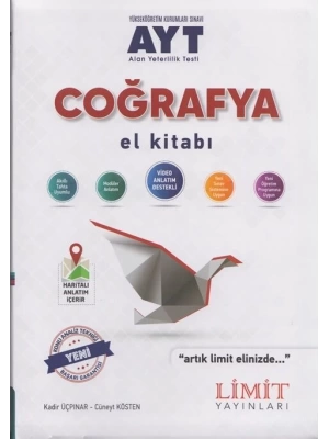 LİMİT YAYINLARI AYT COĞRAFYA EL KİTABI