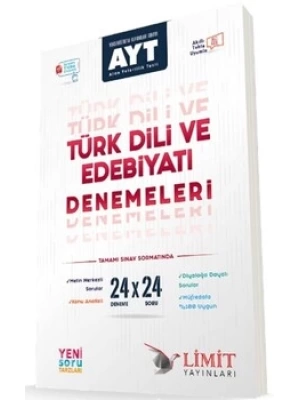 LİMİT  YAYINLARI AYT EDEBİYAT DENEMESİ