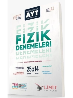 LİMİT YAYINLARI AYT FİZİK DENEMELERİ