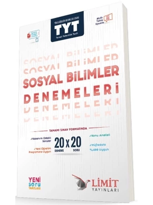 LİMİT YAYINLARI TYT SOSYAL BİLİMLER DENEMESİ