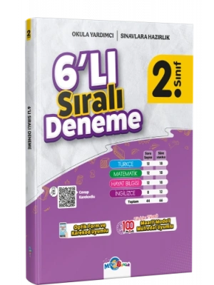 MAVİ BONCUK 2.SINIF SIRALI 6 LI DENEME