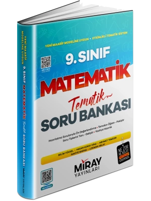 Miray Yayınları 9. Sınıf 2025 Matematik Tematik Soru Bankası