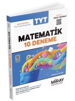 Miray Yayınları TYT Matematik 10 Deneme