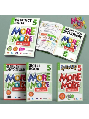 More and More 5. Sınıf PRACTİCE BOOK&DICTIONARY (READERS & SKILLS + GRAMER AND VOCABULARY)(3 LÜ SET)