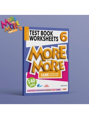 More and More 6. Sınıf Fame English Test Book Worksheets