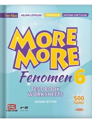 More And More 6 Sınıf  Fenomen Test Book Worksheets