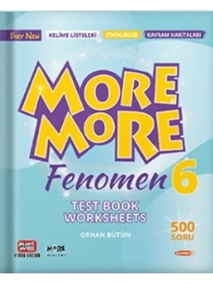 More And More 6 Sınıf Fenomen Test Book Worksheets