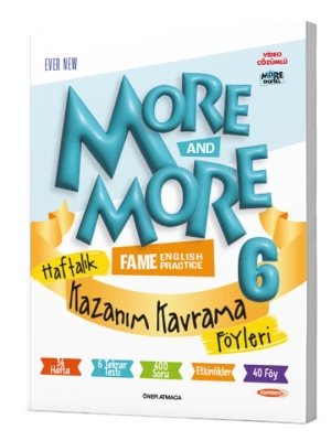 MORE AND MORE 6 SINIF KAZANIM KAVRAMA FÖYLERİ