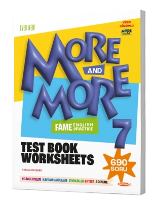 MORE AND MORE 7 SINIF FENOMEN TESTBOOK