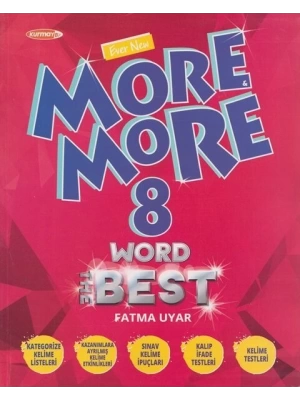 MORE AND MORE 8 SINIF WORD THE  BEST