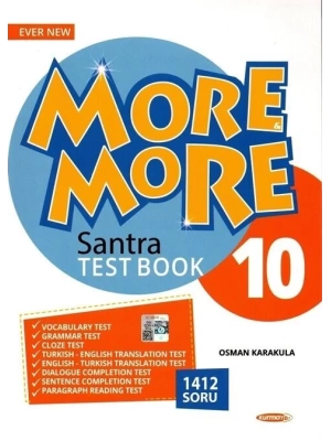 More More 10 Sınıf Santra  Test Book