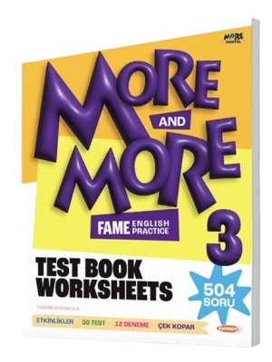 More More 3.Sınıf İngilizce Fenomen Test Book