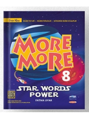 MORE MORE 8 SINIF STAR WORDS POWER