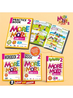 MORE&MORE PRACTICE BOOK + WORKBOOK & SKILLS BOOK + READERS (3 LÜ SET)