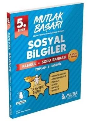 Muba Yayınları 5. Sınıf Sosyal Bilgiler Fasikül + Soru Bankası