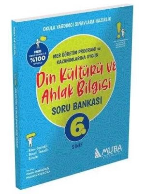 Muba Yayınları 6. Sınıf Din Kültürü ve Ahlak Bilgisi Soru Bankası