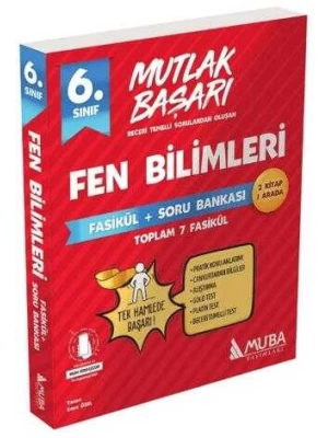 Muba Yayınları 6. Sınıf Fen Bilimleri Fasiküller + Soru Bankası