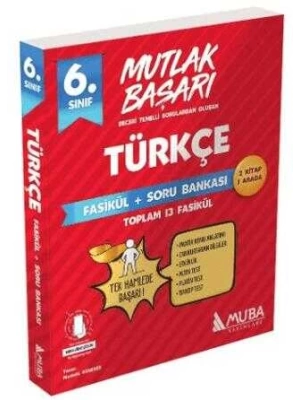 Muba Yayınları 6. Sınıf Türkçe Fasiküller + Soru Bankası