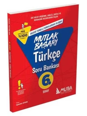 Muba Yayınları 6. Sınıf Türkçe Soru Bankası