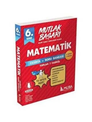 Muba Yayınları 6.Sınıf Mutlak Başarı Matematik Fasikül ve Soru Bankası