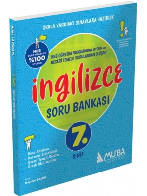 Muba Yayınları 7. Sınıf İngilizce Soru Bankası