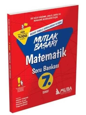 Muba Yayınları 7. Sınıf Matematik Soru Bankası