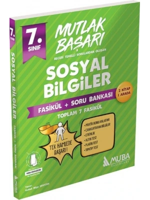 Muba Yayınları 7. Sınıf Sosyal Bilgiler Fasiküller + Soru Bankası