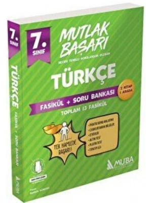 Muba Yayınları 7. Sınıf Türkçe Fasiküller+Soru Bankası