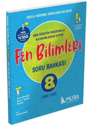 Muba Yayınları 8. Sınıf Fen Bilimleri Soru Bankası