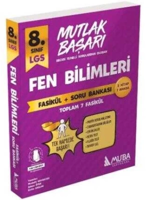 Muba Yayınları 8. Sınıf LGS Fen Bilimleri Fasiküller + Soru Bankası